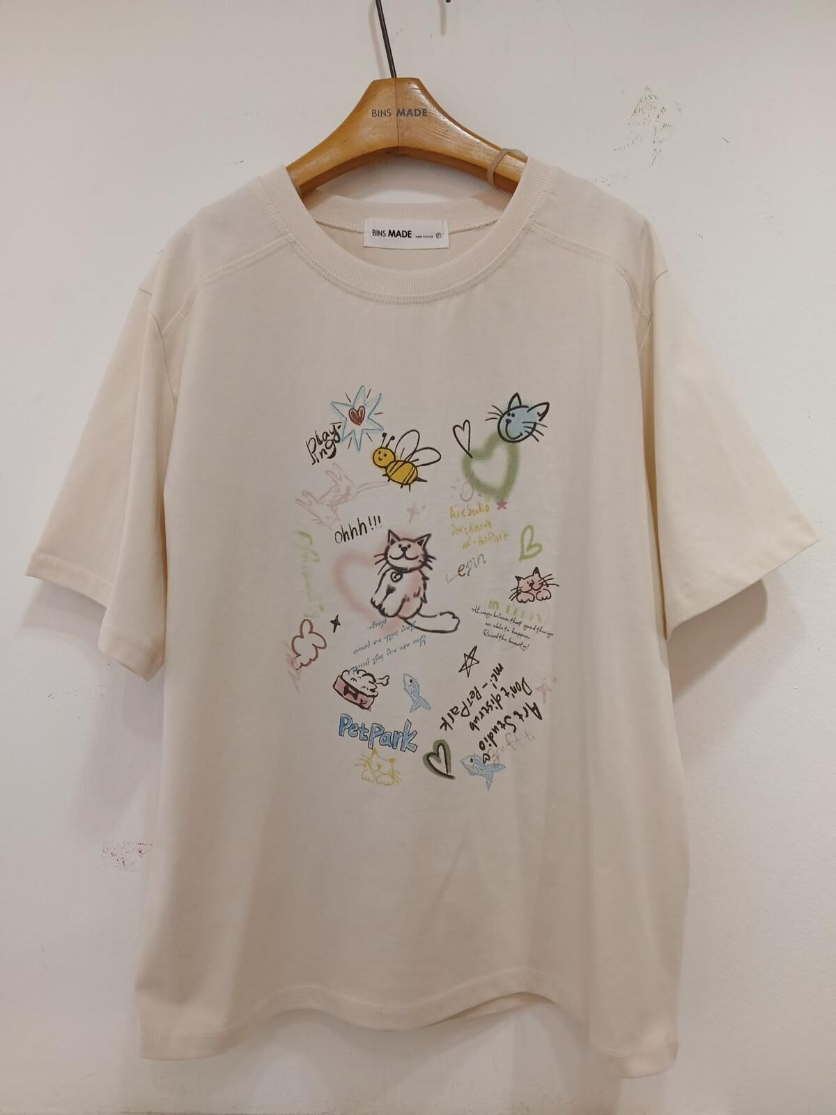 韓國公仔圖案top~157G