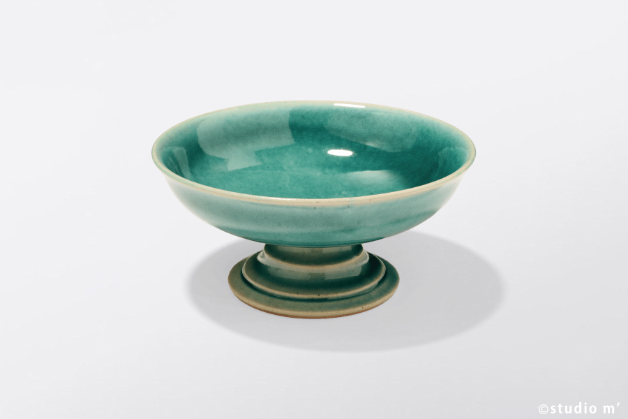 STUDIO M' - Epurer 洗鍊高台皿 / M / 土耳其綠