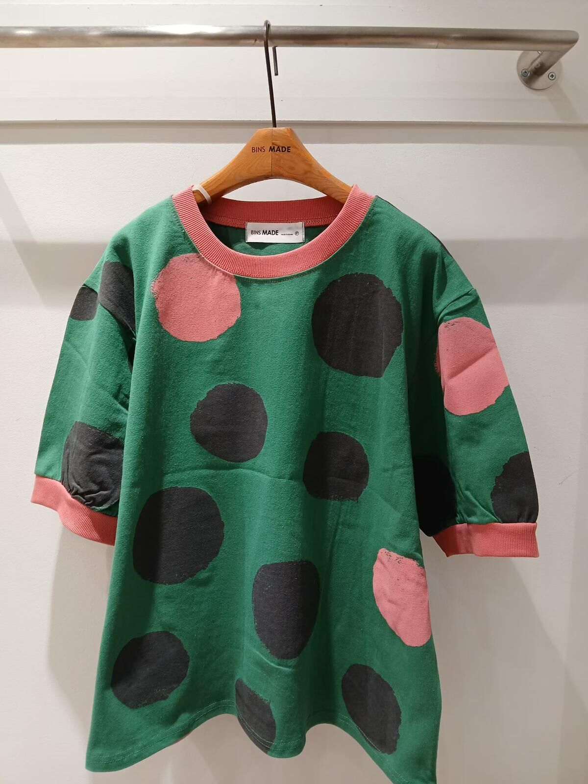 韓國拼波點圖案top~157M