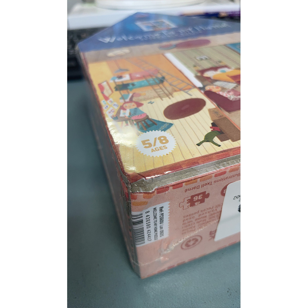 西班牙Londji 歡迎來我家雙面拼圖／福利品(盒損)