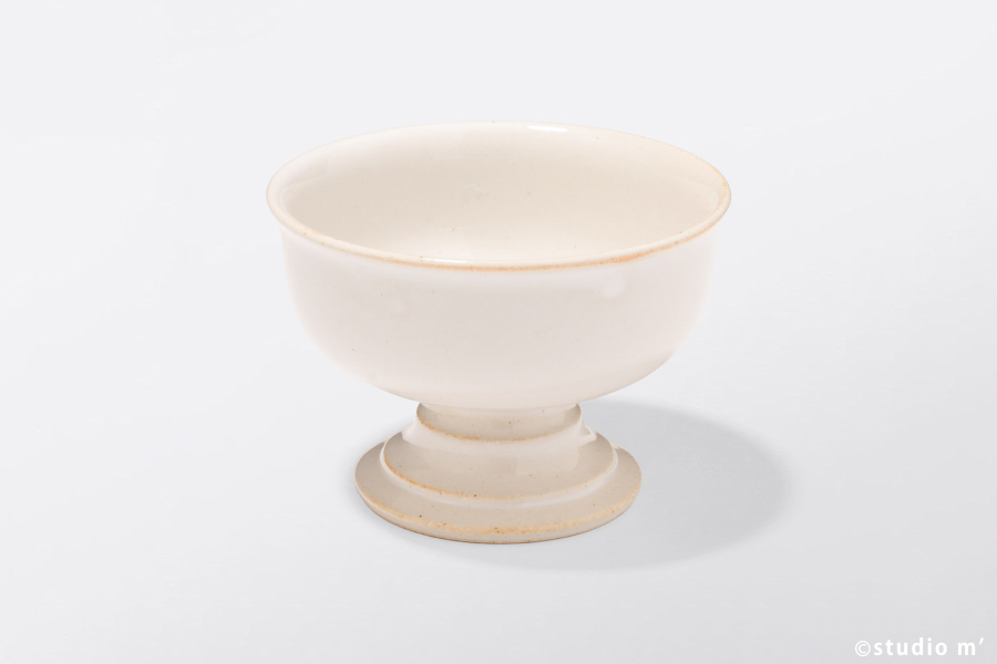 STUDIO M' - Epurer 洗鍊高台皿 / S / 白