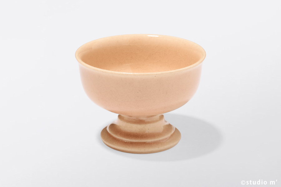 (尚未到貨)STUDIO M' - Epurer 洗鍊高台皿 / S / 粉米