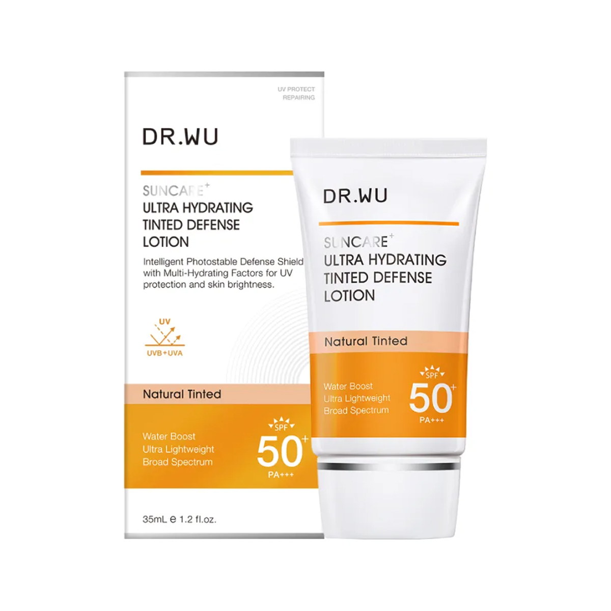 DR WU 低敏物理舒緩防曬乳35ml SPF50+ PA++++