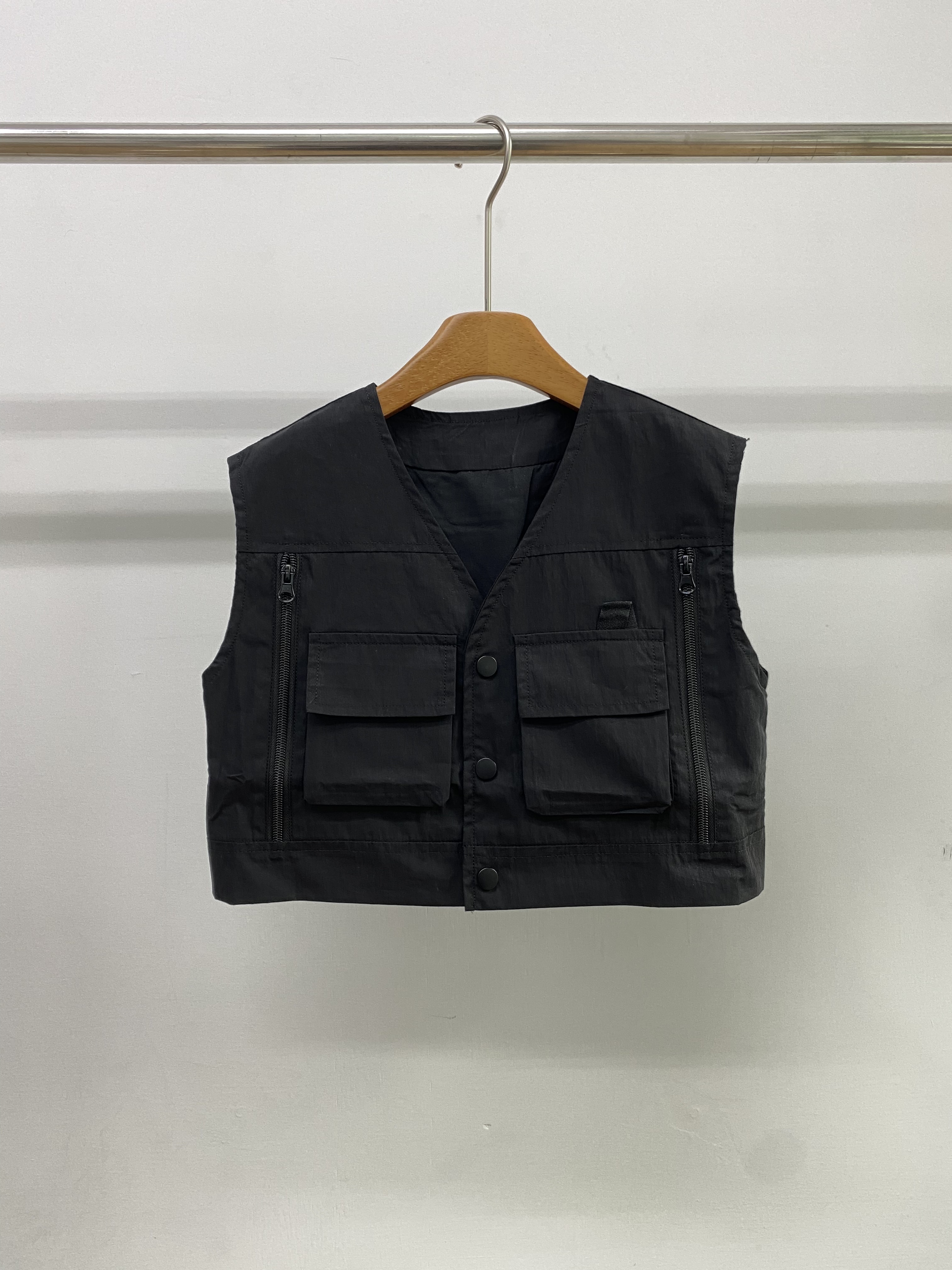 A04804口袋工裝背心