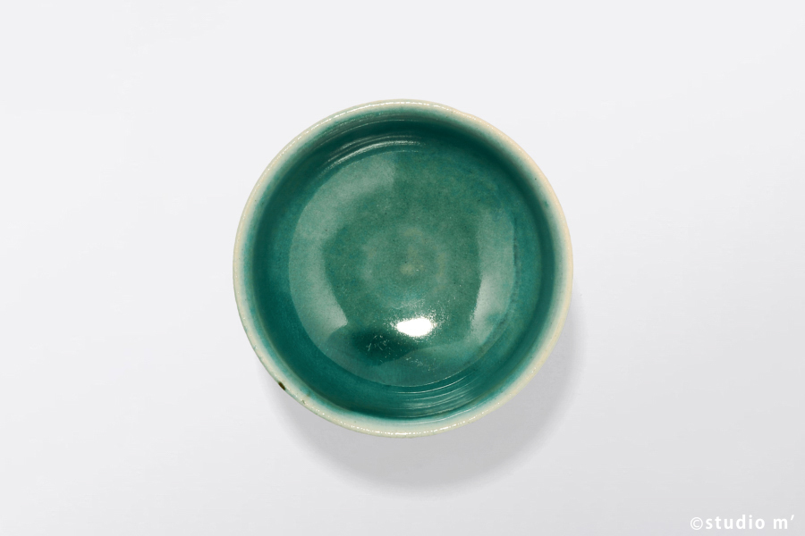 STUDIO M' - Epurer 洗鍊高台皿 / S / 土耳其綠