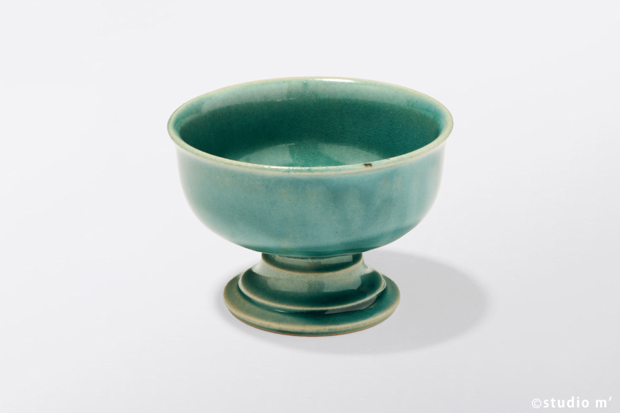 STUDIO M' - Epurer 洗鍊高台皿 / S / 土耳其綠