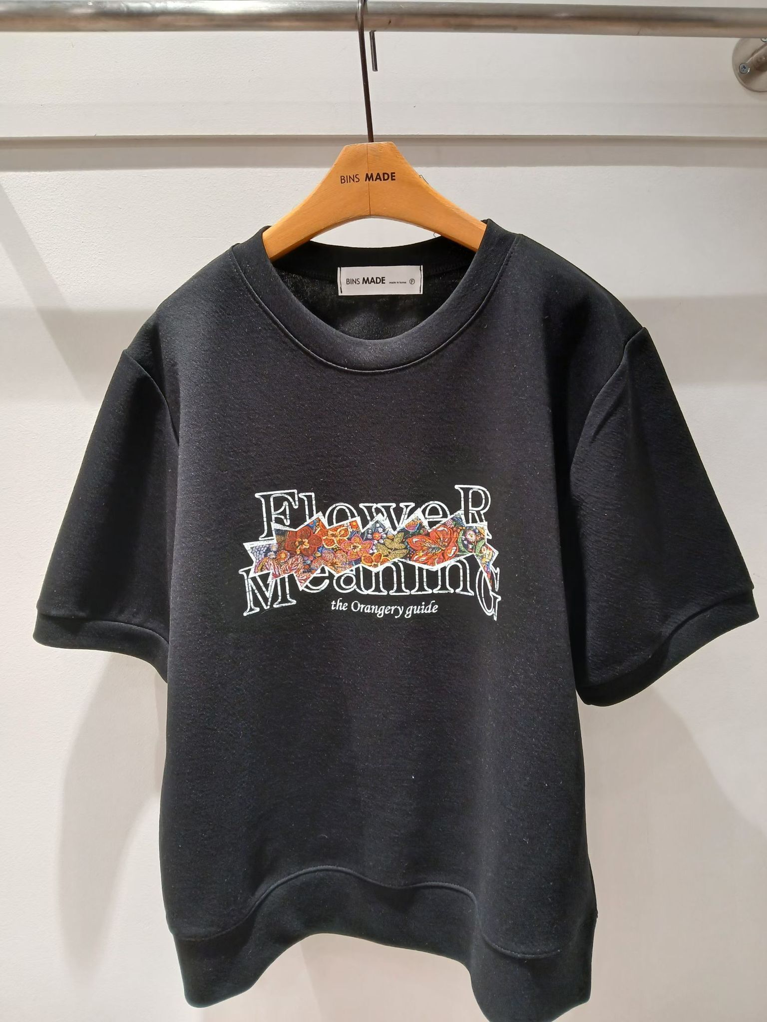 韓國英文字圖案top~157R