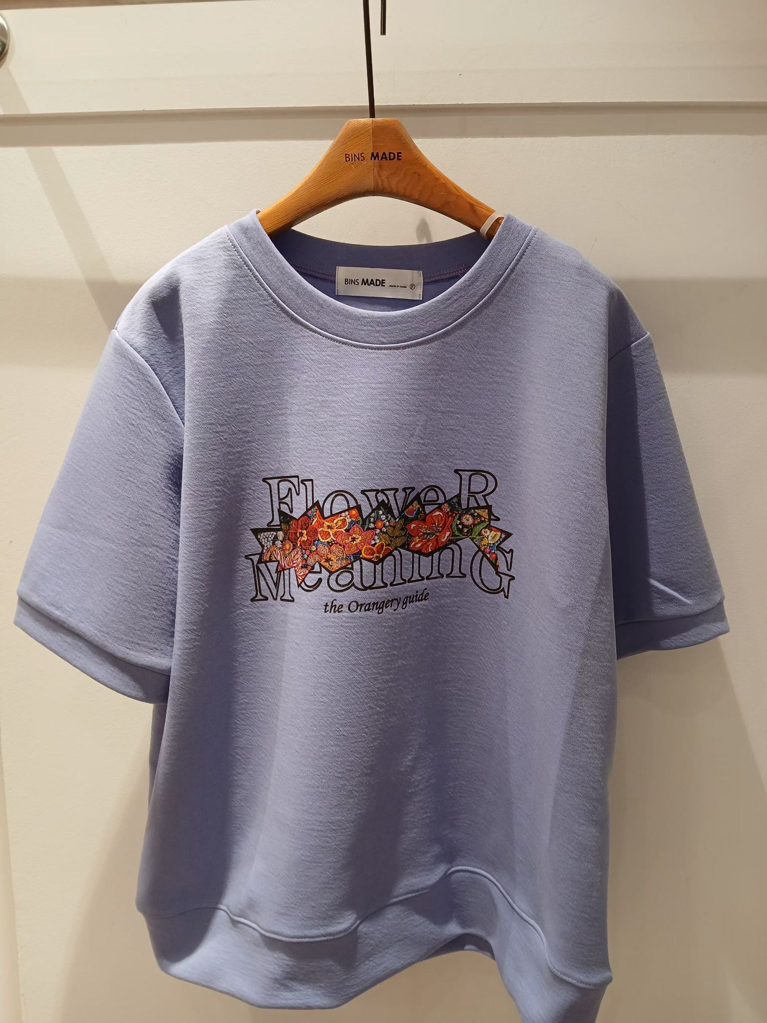 韓國英文字圖案top~157R