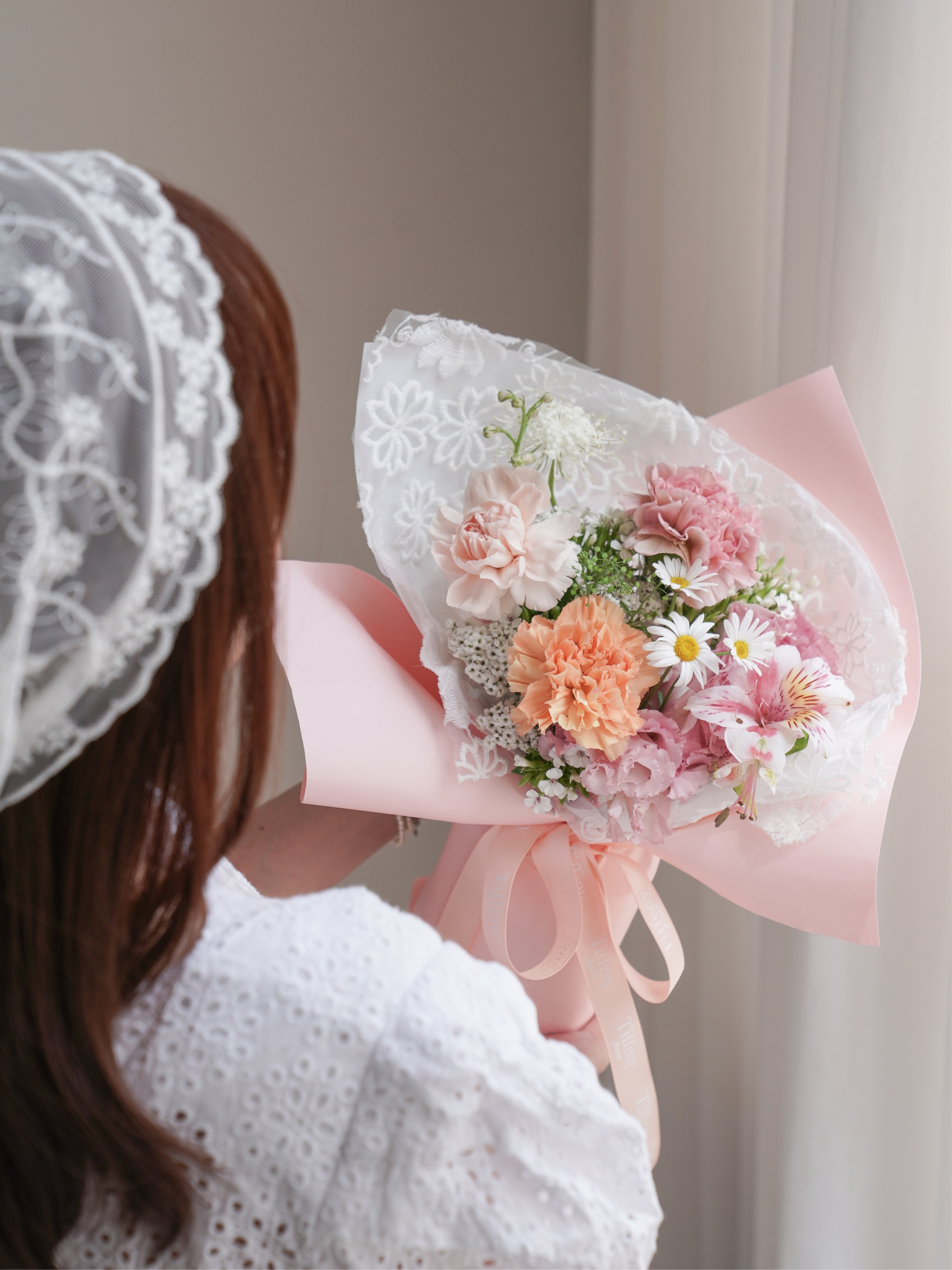 Fée．仙子芭蕾 康乃馨花束 母親節花束 /M/