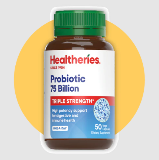 【直播】Healtheries LX040808 750億益生菌 (50粒裝)(買一送一)