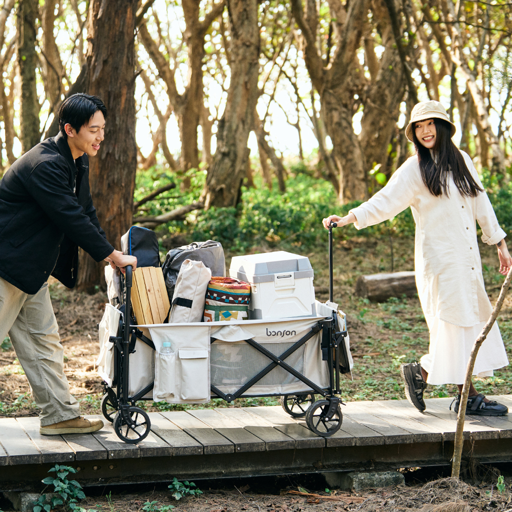 bonson | 金放心 多功能摺疊大推車