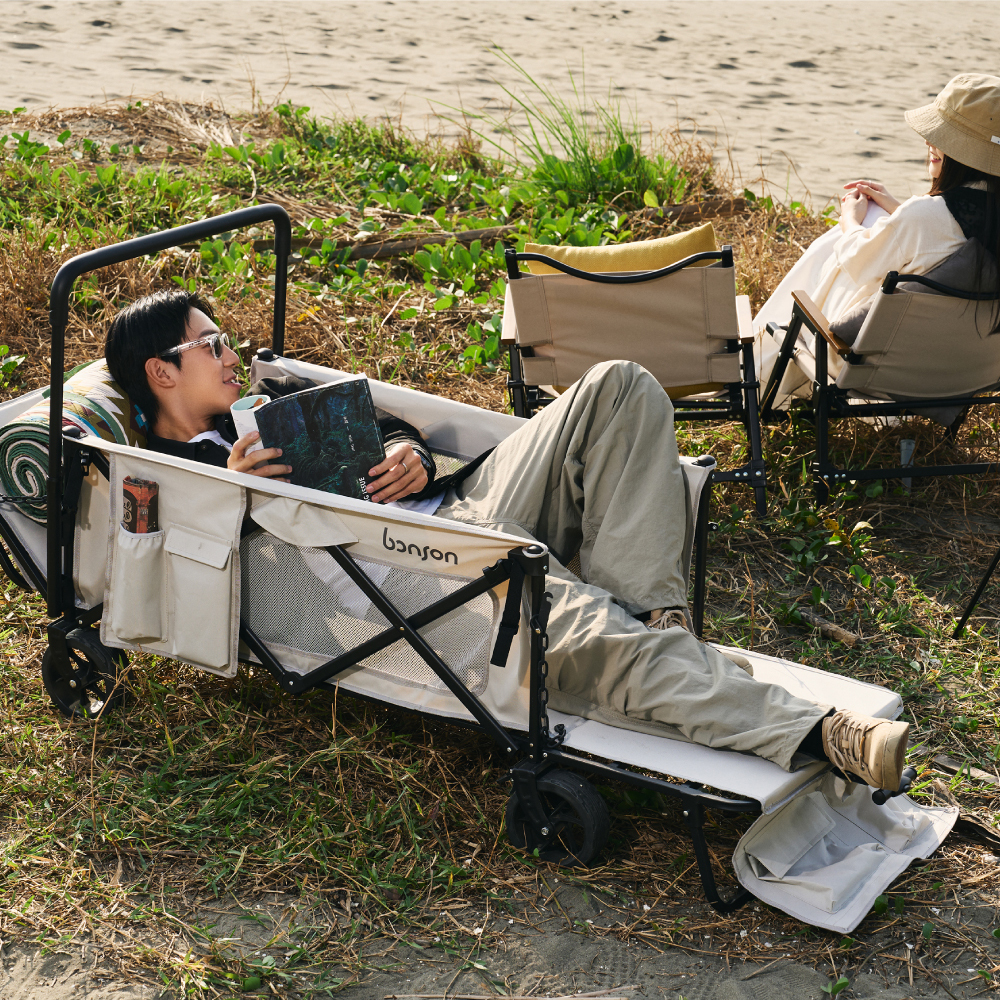 bonson | 金放心 多功能摺疊大推車