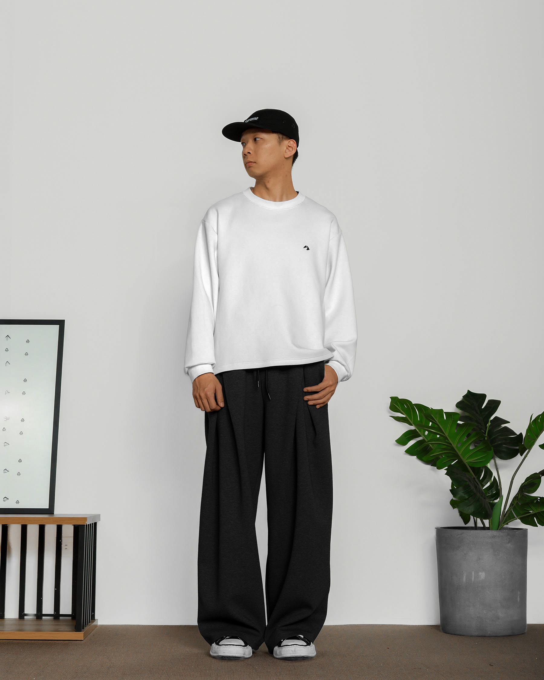 垂墜打褶棉褲 Urban Drape Sweats LL-023