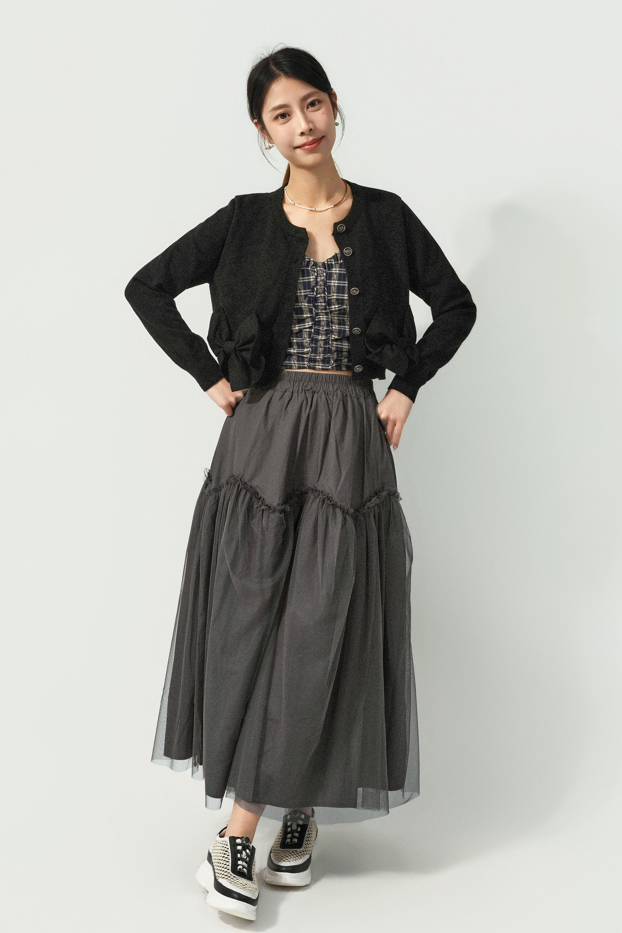 大蝴蝶結短cardigan（預購產品）