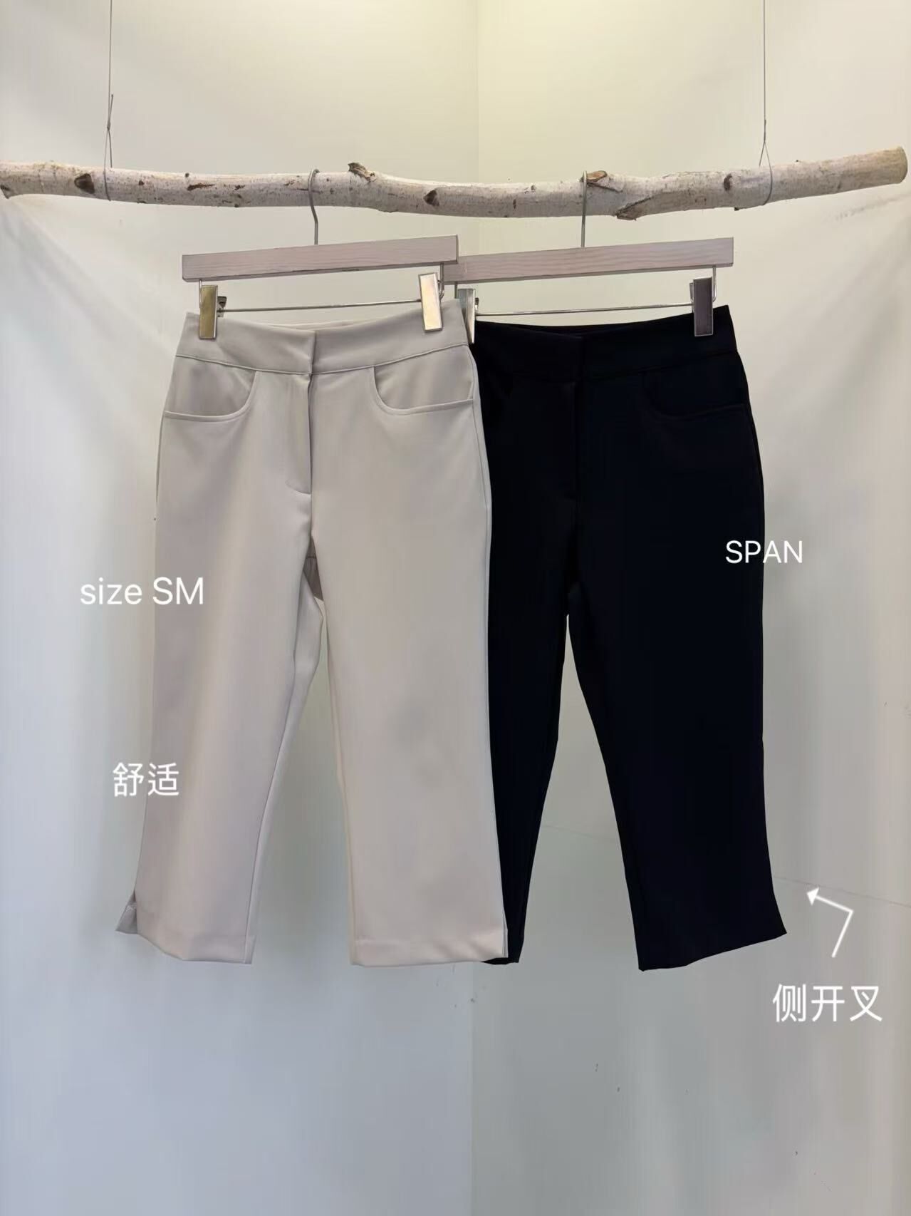 🎈K2045  ▶️合身五分褲 👉S(W:cm H:cm) M(W:cm H:cm) L:cm