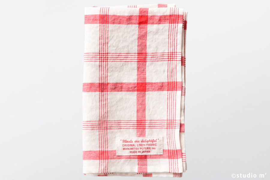 STUDIO M' - May 廚房拭巾(抹布) / 紅