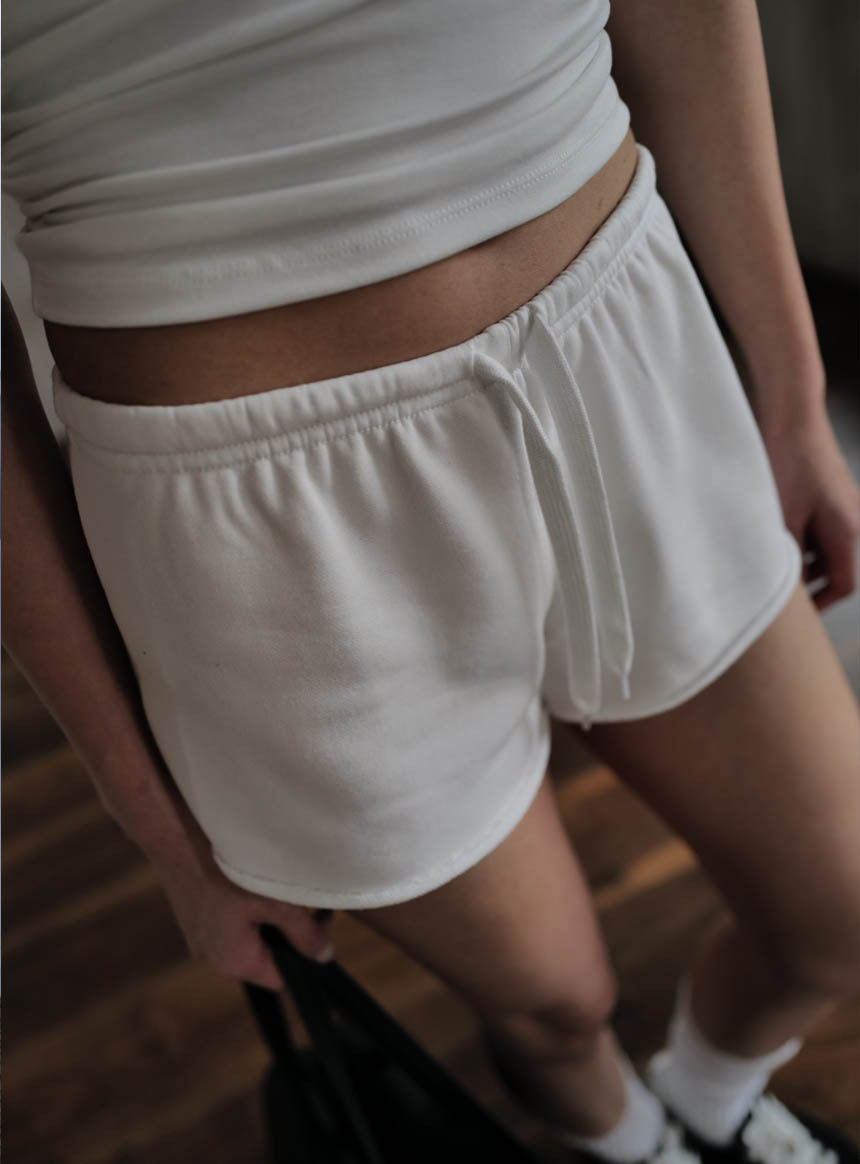 運動抽繩棉質小短褲*3色