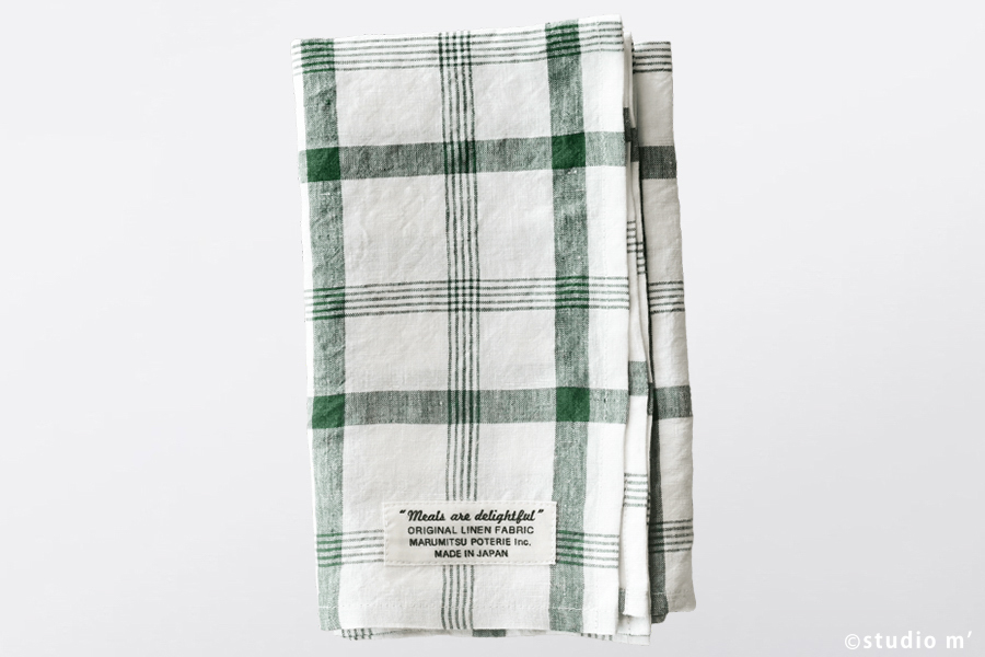 STUDIO M' - May 廚房拭巾(抹布) / 綠
