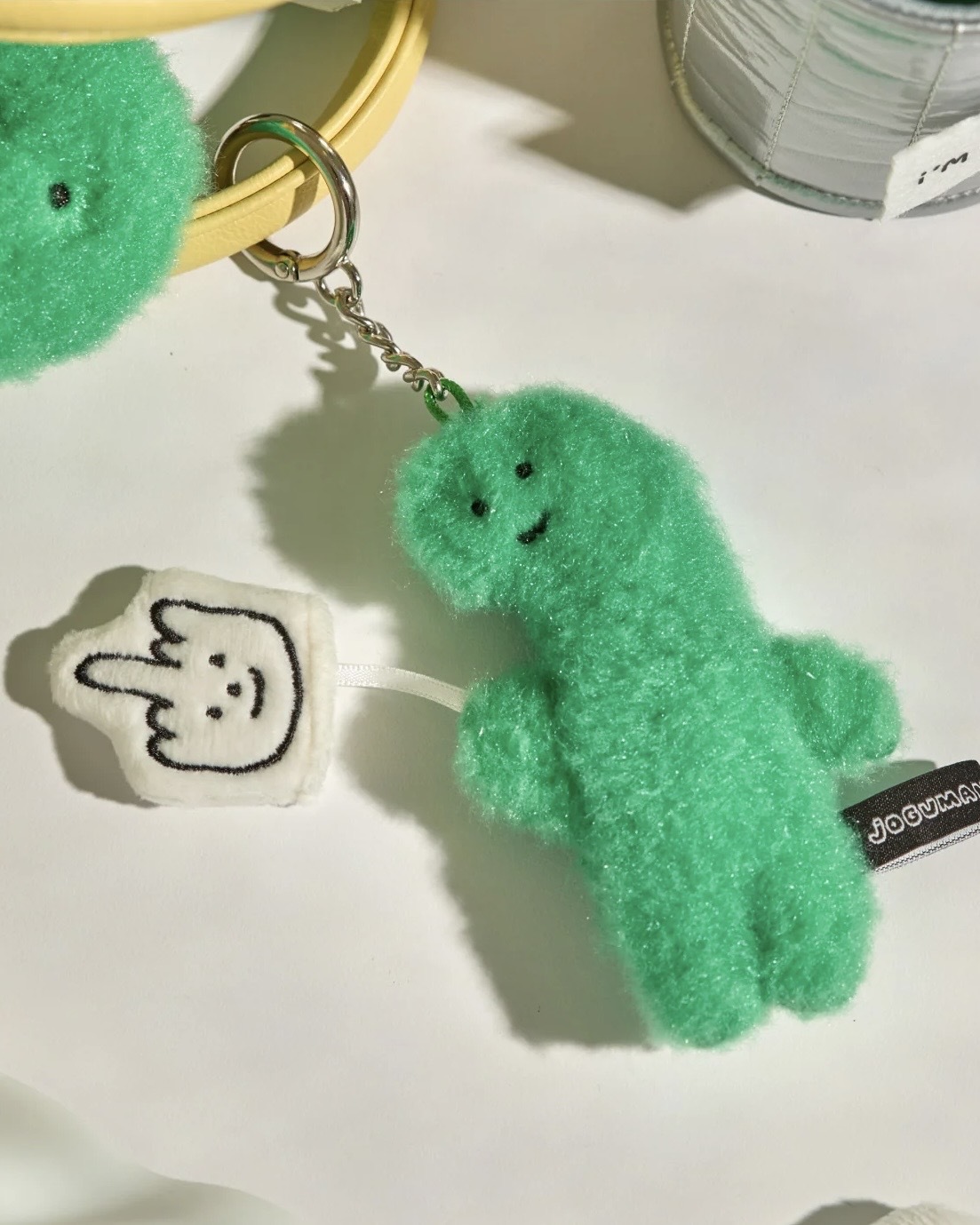 <太萌啦!>Joguman 恐龍 臘腸狗 韓國文創 超人 棒球 中指 吊飾 八款