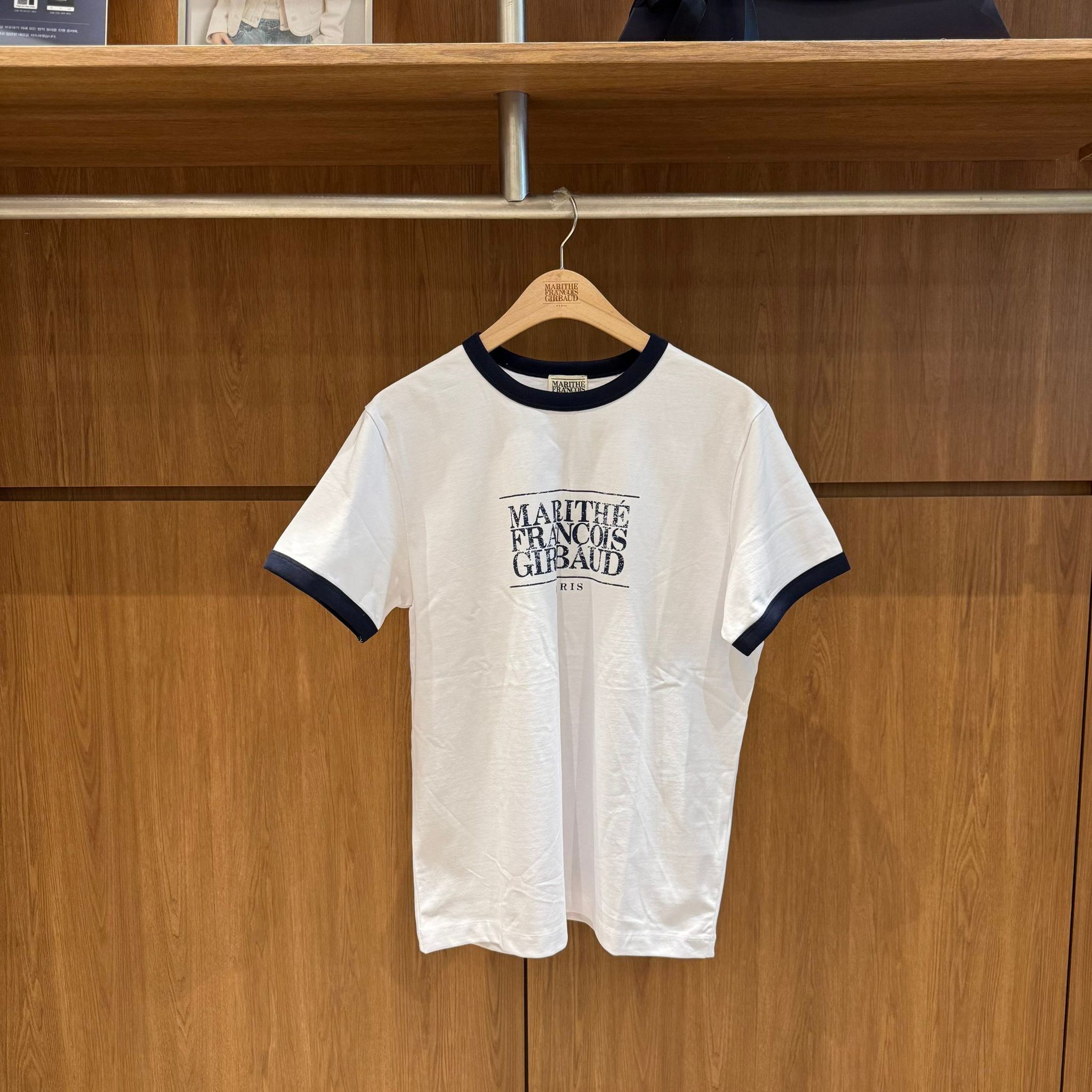 [11/4前入code每件最高可再-$20] MARITHE FRANCOIS GIRBAUD (MFG)｜AEROCOOL CRACK CLASSIC LOGO RINGER TEE [3 colors]