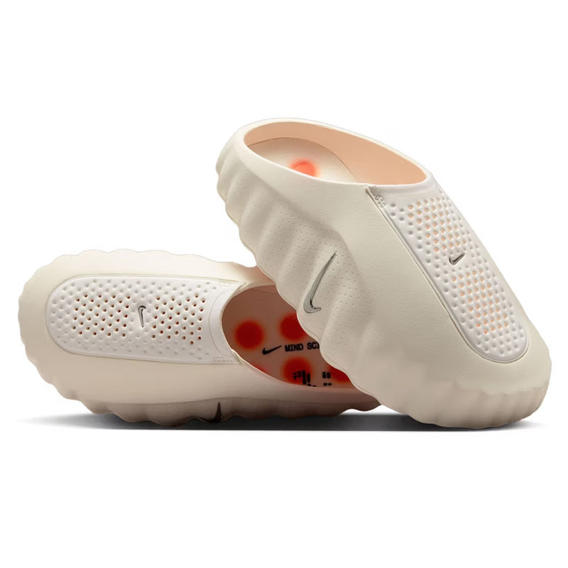 〈海外連線預定〉女鞋 NIKE MIND 001 'Sail' 骨白 科技 休閒 運動 穆勒鞋 拖鞋【HQ4309-100】REJUVEN8