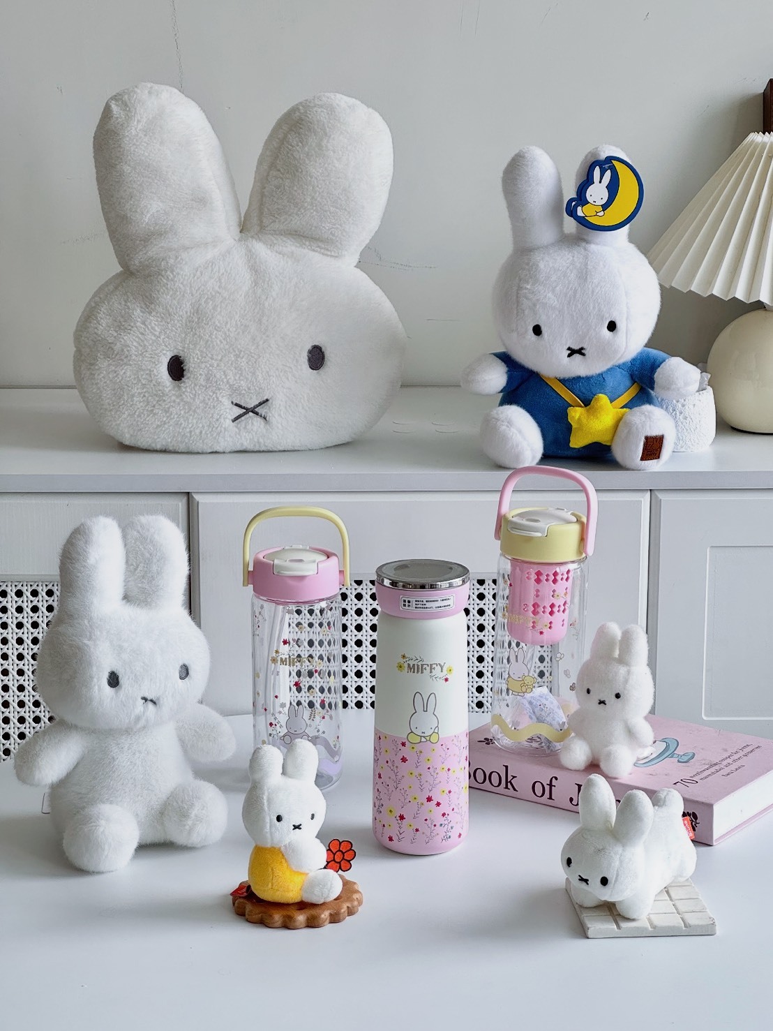 正版授權 MIFFY 米菲兔 三件套 水杯 禮盒 316L