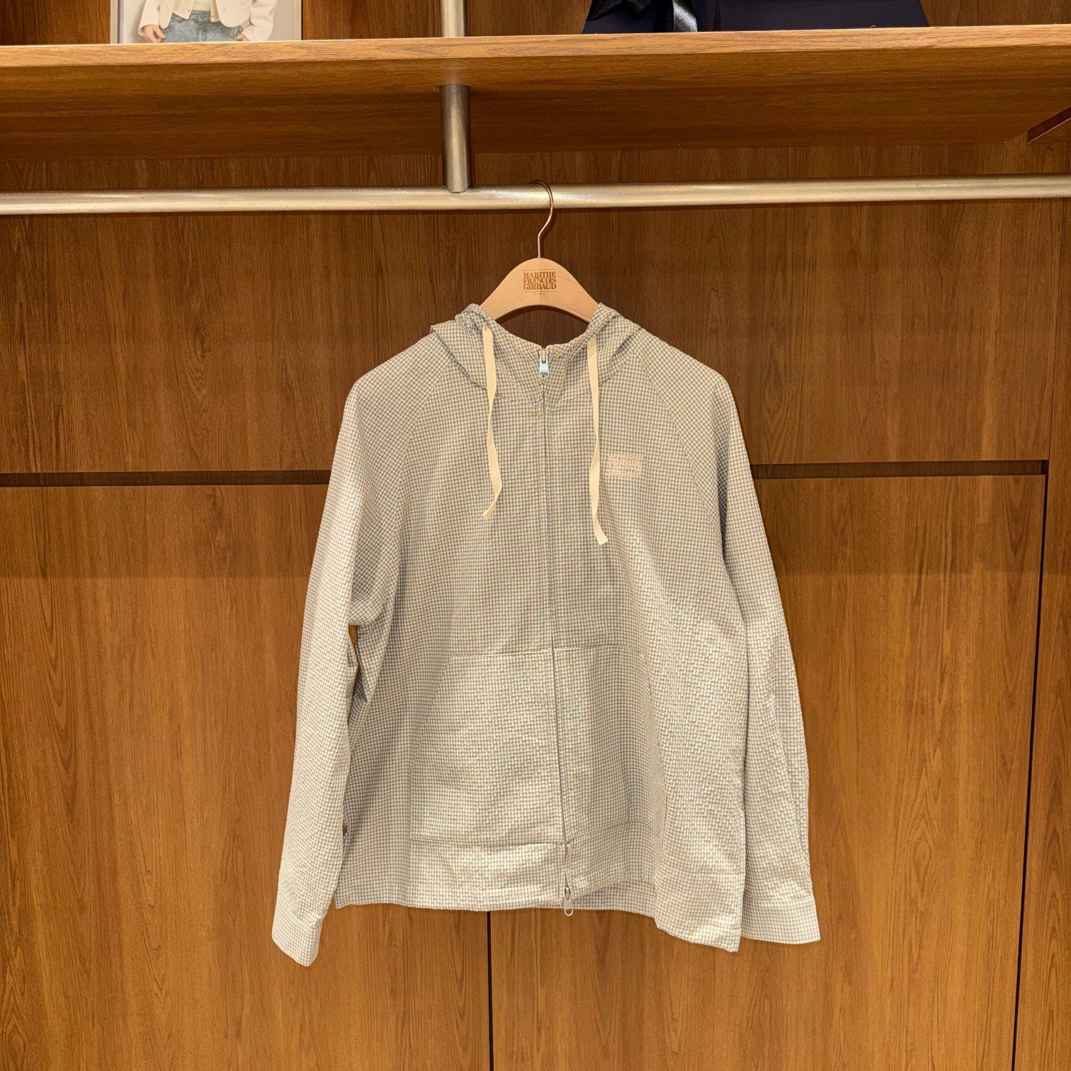 [11/4前入code每件最高可再-$20] MARITHE FRANCOIS GIRBAUD (MFG)｜CLASSIC LOGO HOODED PATTERN JACKET [2 colors]