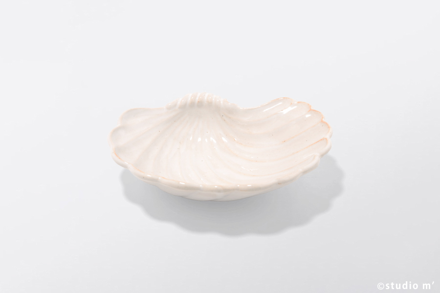 STUDIO M' - Nacre 珠母貝殼碗 / 白