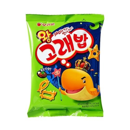 【 4/14收單 】Orion 好麗友 大王鯨魚餅乾 - 經典烤肉風味 56g