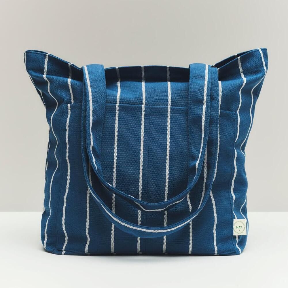 Outdoor Market 條紋托特包