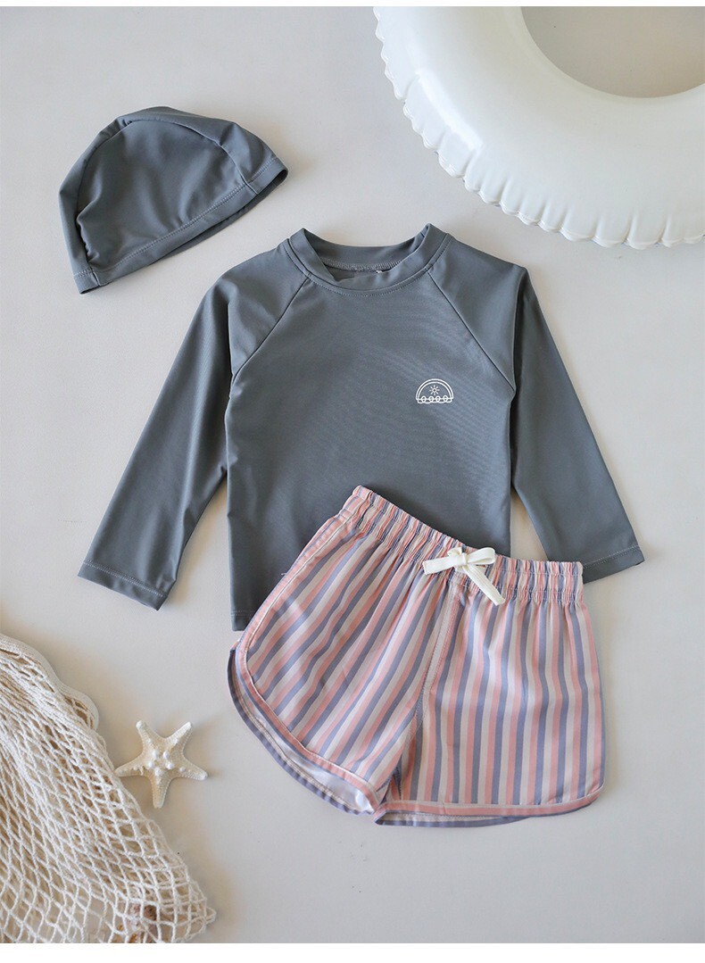 2026𓇼 ⋆.˚泳衣｜男童今夏防曬泳衣造型套裝大全集ꕀꕀꕀ （泳衣＋泳褲＊附帽子）