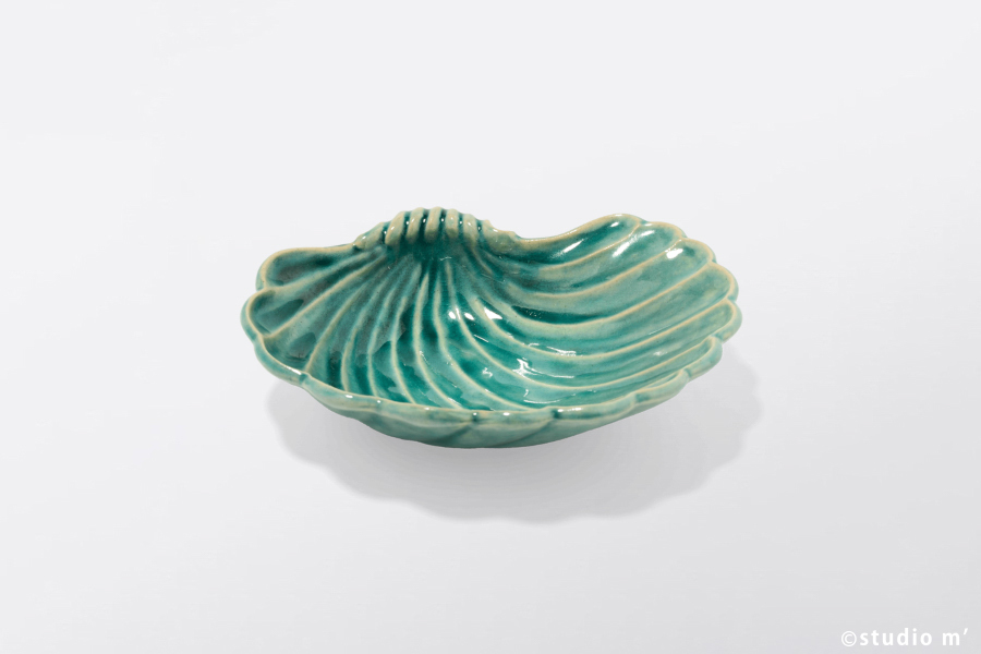 STUDIO M' - Nacre 珠母貝殼碗 / 土耳其綠