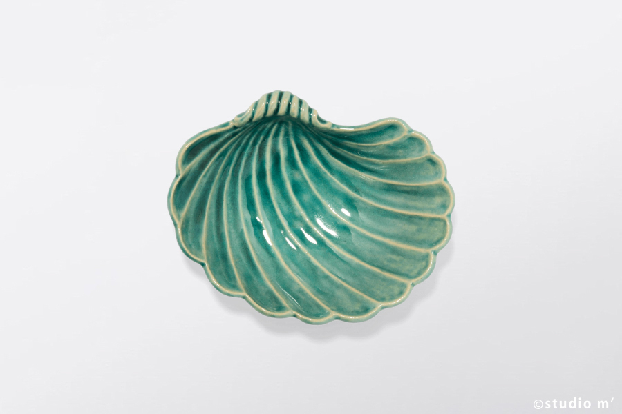 STUDIO M' - Nacre 珠母貝殼碗 / 土耳其綠