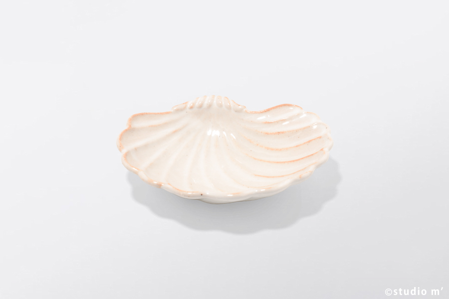 STUDIO M' - Nacre 珠母貝殼小皿 / 白