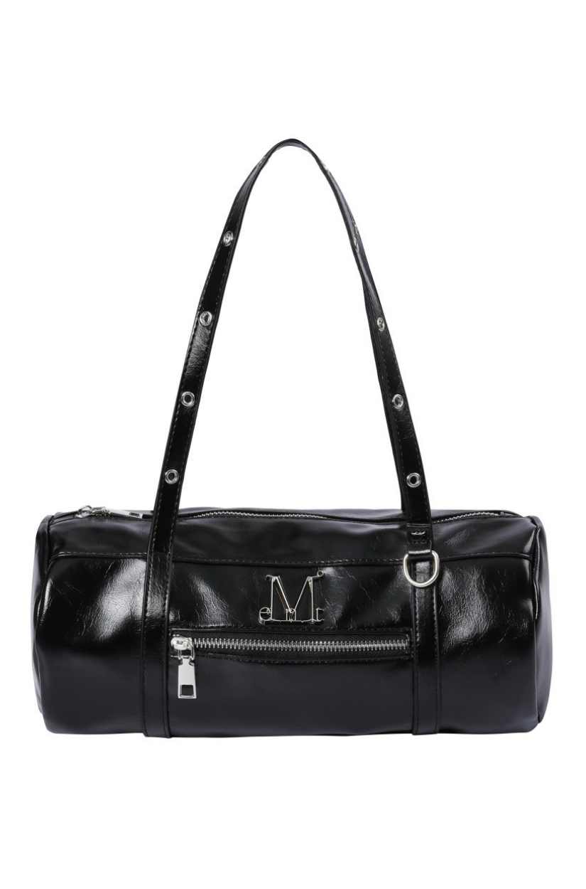 【 4/19收單 】MUCENT NOX 金屬 Logo 鉚釘背帶中性肩背包 韓國