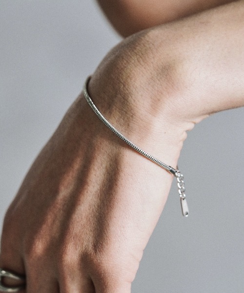 <超質感..> 日本 限定 WYM LIDNM 喜平鍊 蛇鍊 銀色 手鍊