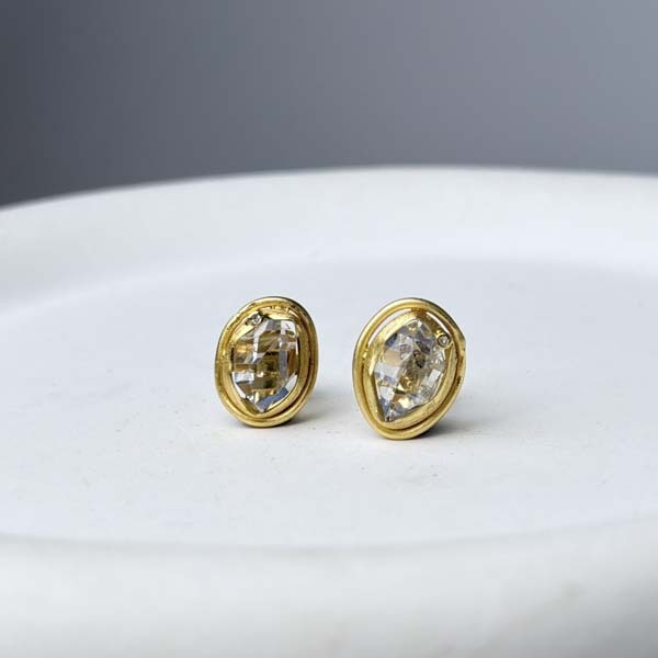 紐約赫基蒙閃靈鑽耳釘