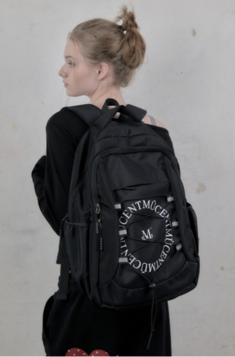 【 4/19收單 】MUCENT TRAVIN 圓弧 LOGO 後背包 韓國