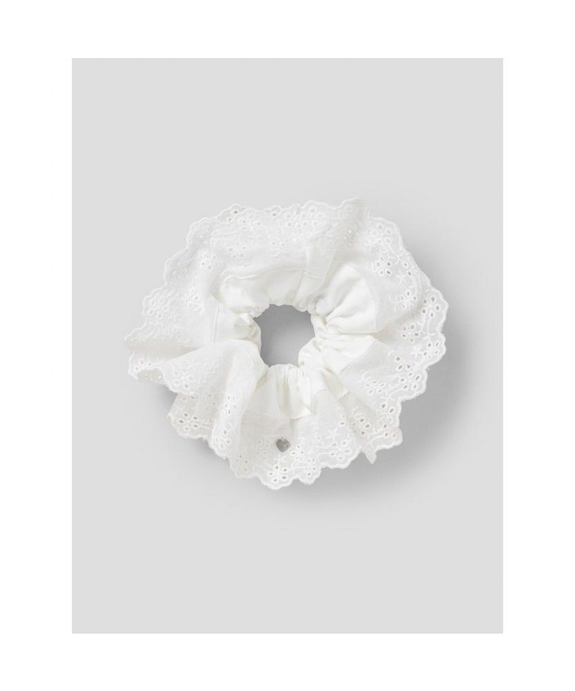 8SECONDS 鏤空孔眼髮圈 白色 356396AM51