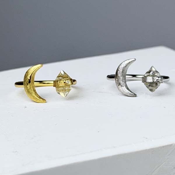 紐約赫基蒙閃靈鑽戒指