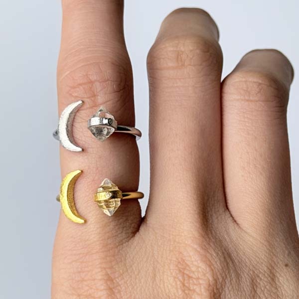 紐約赫基蒙閃靈鑽戒指