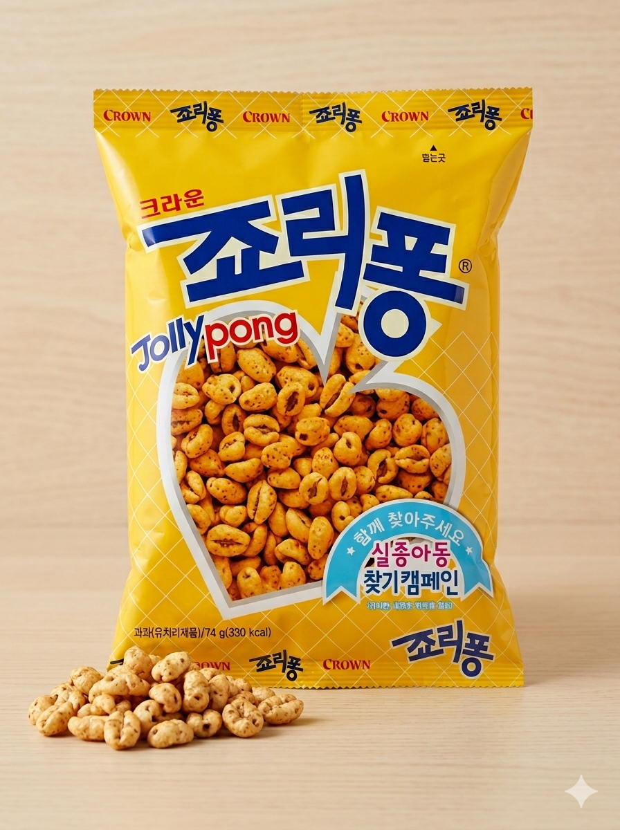 【 4/14收單 】CROWN 皇冠 Jollypong 甜麥仁酥餅 74g