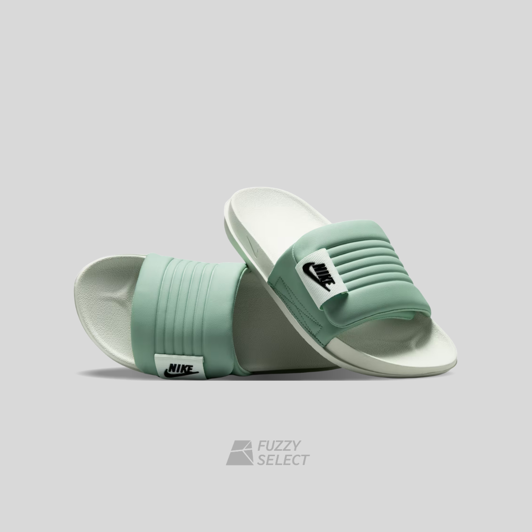 【逢甲FUZZY】W Nike Offcourt Slide "Barely Green/Steam" 魔鬼氈 綠色 DV1033-300