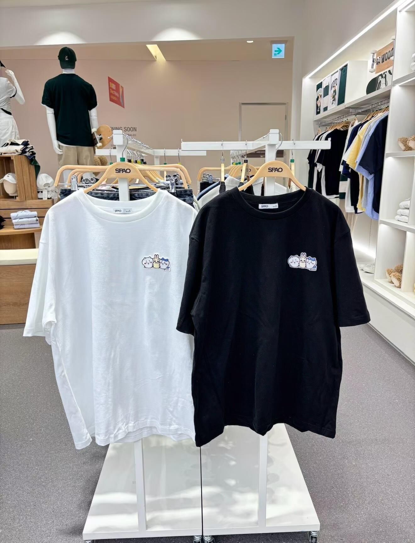 【預購】SPAO x Chiikawa 吉伊卡哇 短T 兩件組