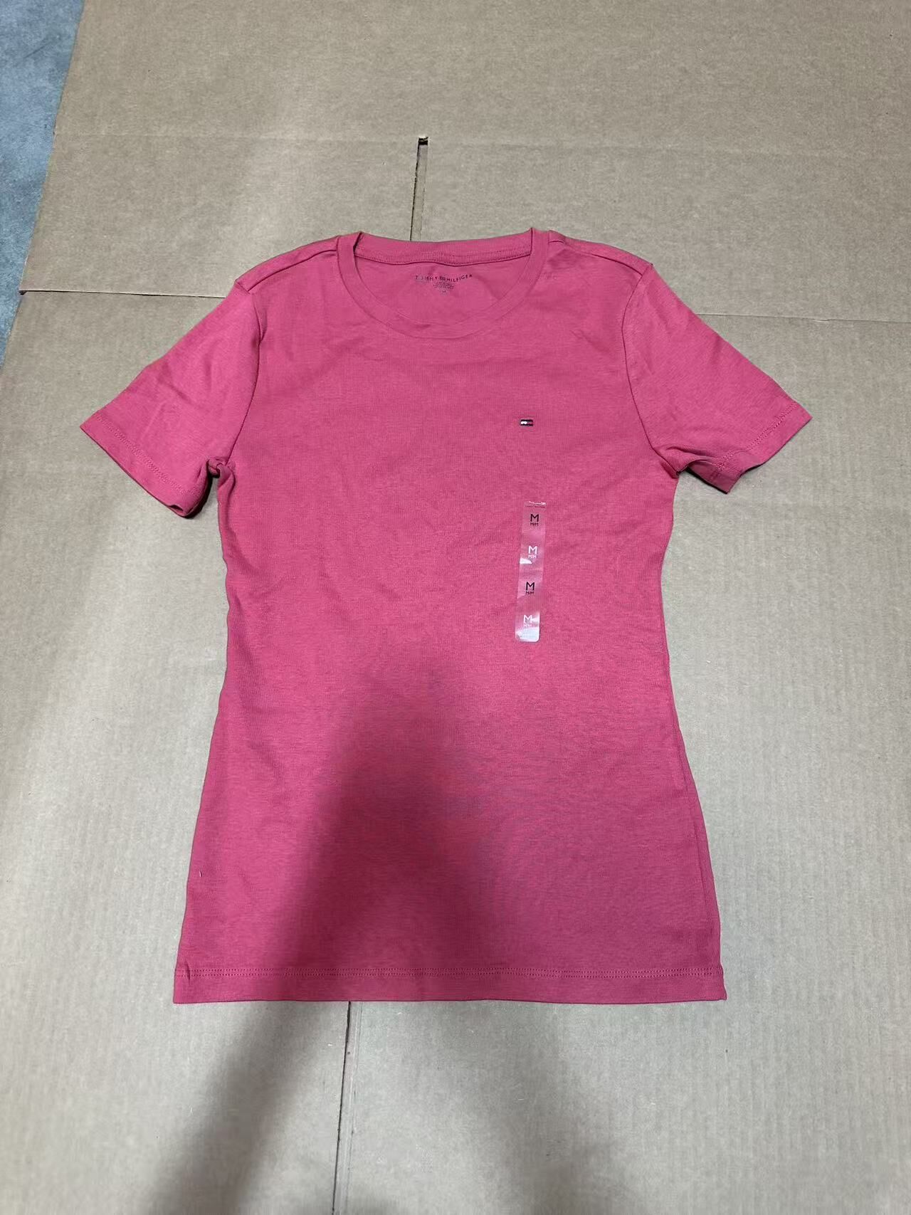 【預購】H040898 Tommy Hilfiger 經典圓領小旗標女裝短袖 T-shirt