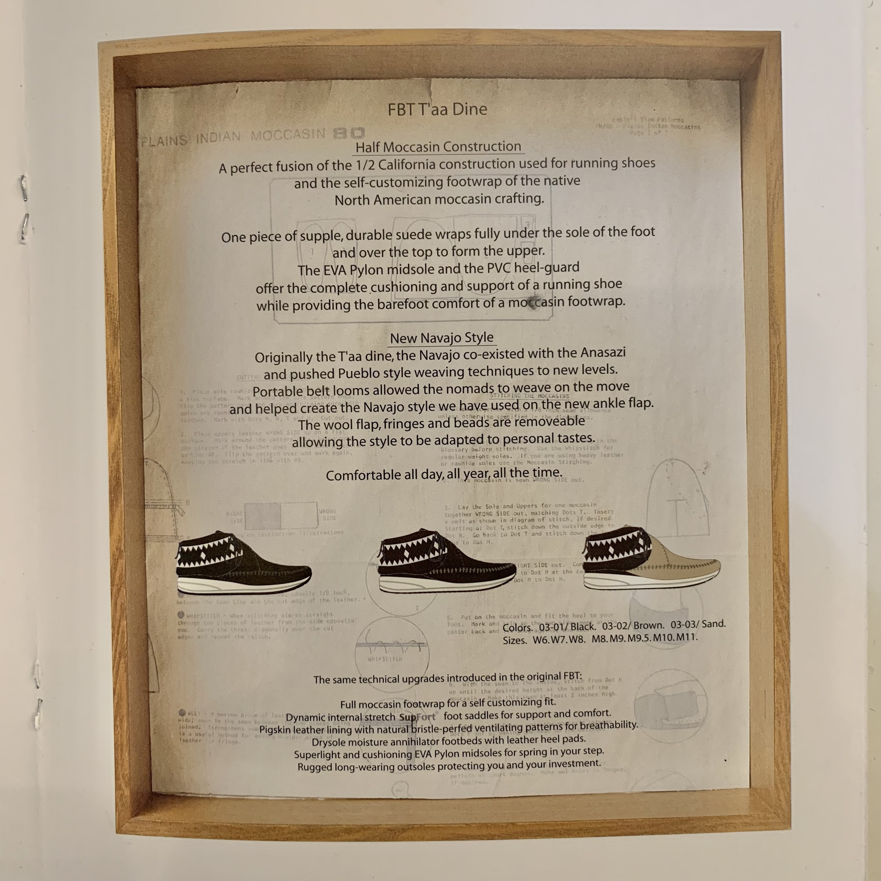 VISVIM FBT KNIT T-AA DINE SHOES (( USED B )) *中古 - SAND SIZE 8 (WEBSTORE ONLY)