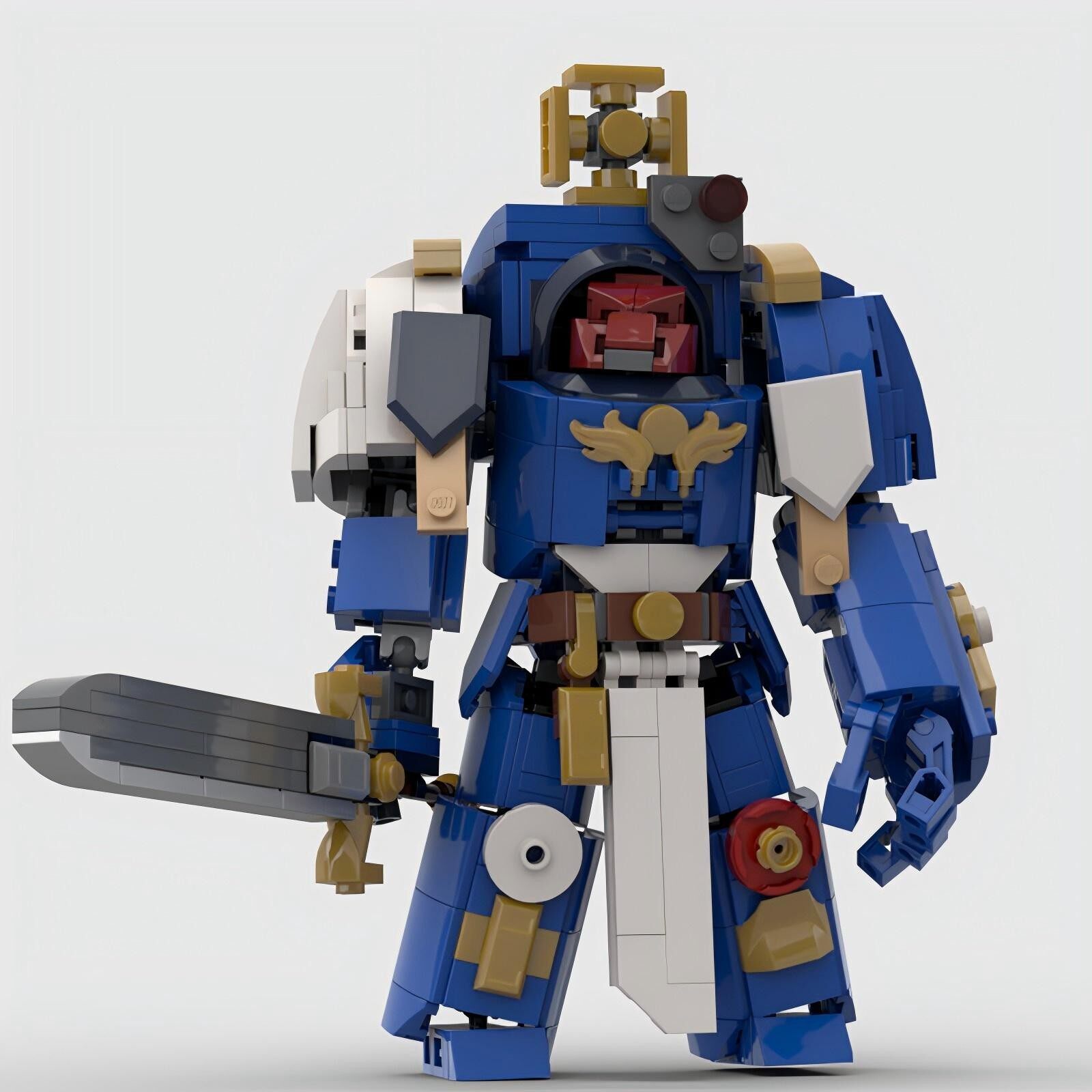 MOC Warhammer 40K Terminator Captain Buildings Set
