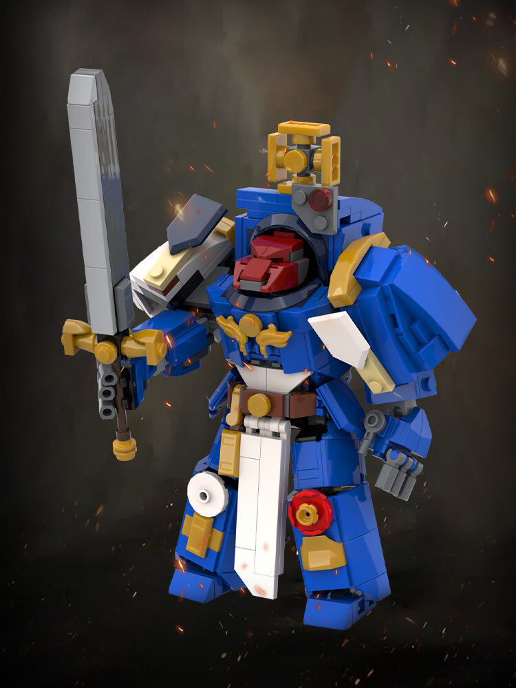 MOC 40K Terminator Captain Buildings Set Fit Lego NO BOX MOC195931