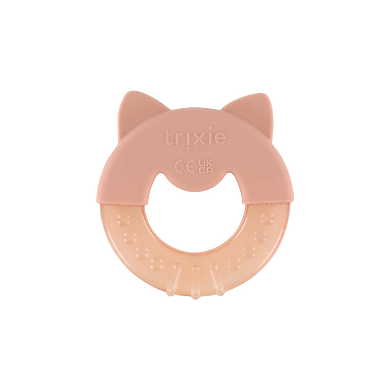 trixie 動物造型冰涼固齒器-甜笑貓咪