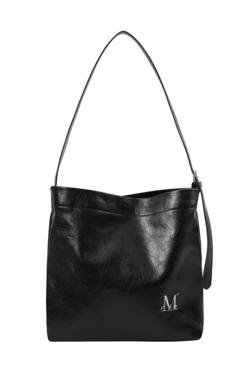 【 4/19收單 】MUCENT ECLAT 金屬 LOGO 中性斜背包 (附贈小包) 韓國